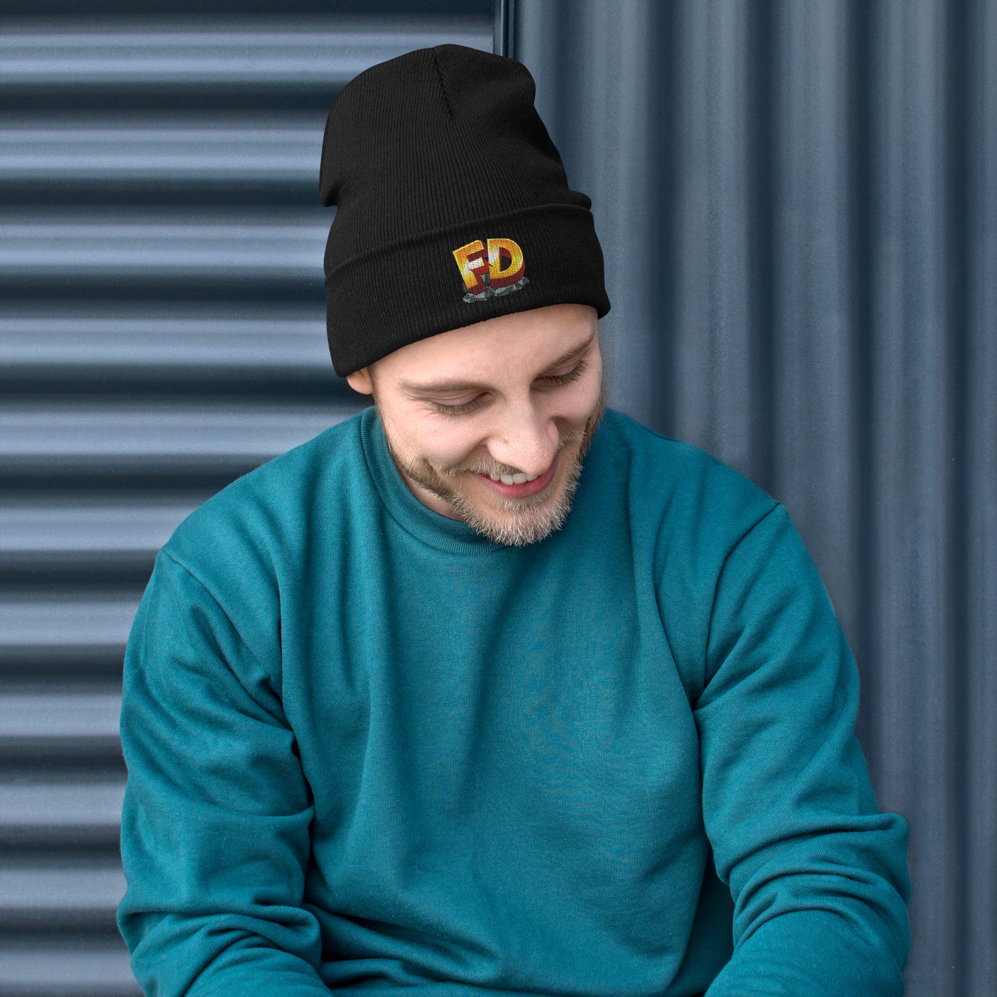 Fading Daze Embroidered Beanie